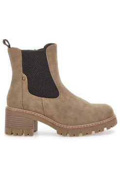Stivaletti Beige Chelsea Con tacco a Blocco 6-ALTEMBERG Online