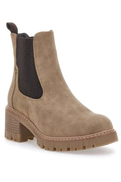Stivaletti Beige Chelsea Con tacco a Blocco 6-ALTEMBERG Online