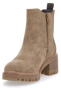 Stivaletti Beige Chelsea Con tacco a Blocco 6-ALTEMBERG Online