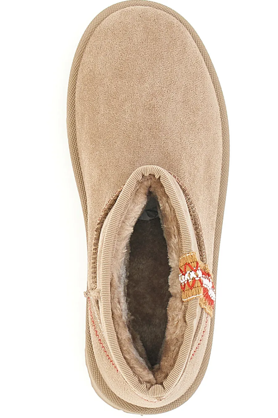 Stivaletti Beige Con Pelo e Flatform ME&ME 002-ME u0026 ME