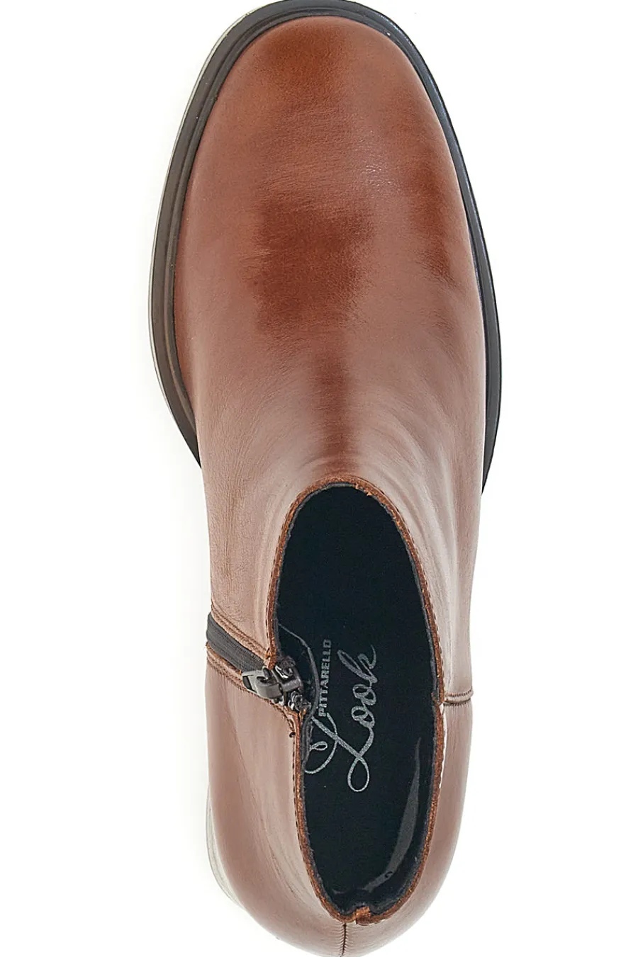Stivaletti Cognac Vera Pelle Look 2441769-PITTARELLO Sale