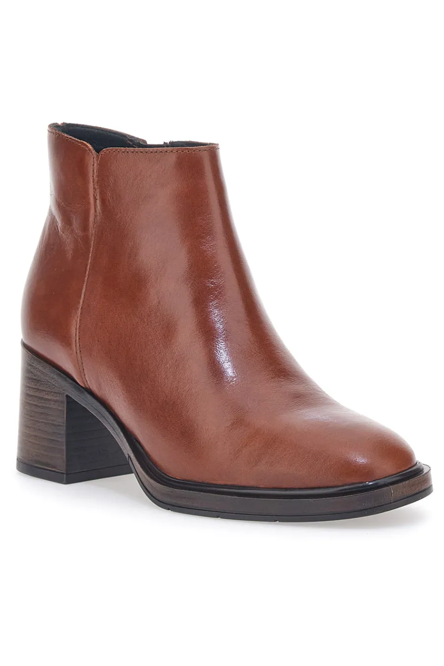 Stivaletti Cognac Vera Pelle Look 2441769-PITTARELLO Sale