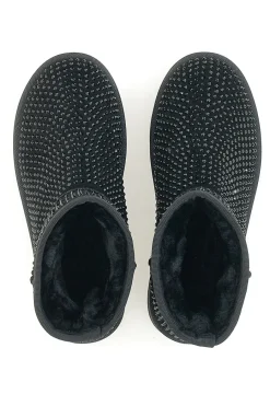 Stivaletti con Strass Neri 1302-PITTARELLO GLAM Sale