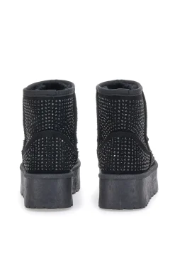 Stivaletti con Strass Neri 1302-PITTARELLO GLAM Sale
