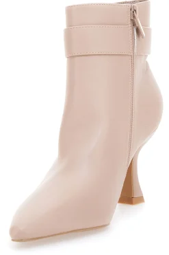 Stivaletti con Tacco Nude B8830Q10 da Donna-MON DIEU Online