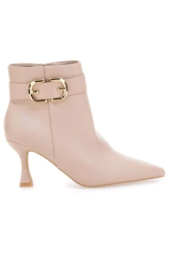 Stivaletti con Tacco Nude B8830Q10 da Donna-MON DIEU Online