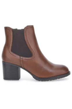 Stivaletti Marroni Chelsea 2301-MIO TEMPO Hot
