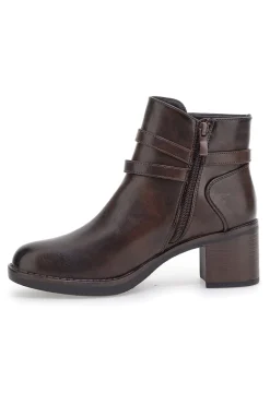 Stivaletti Marroni con Tacco Medio YDLHQ03-MON DIEU Sale