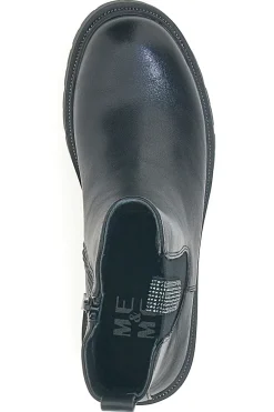 Stivaletti Neri Chelsea Con Cerniera Me & Me RQ23WG1-ME u0026 ME