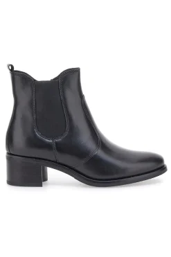 Stivaletti Neri Chelsea in Vera Pelle con Cerniera 5135-PITTARELLO CLASS Hot