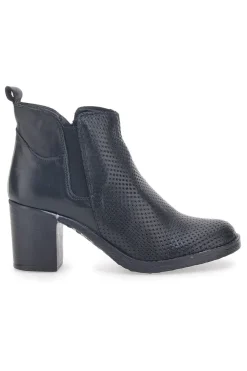 Stivaletti Neri Con Tacco 301-MON DIEU Outlet