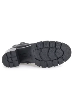 Stivaletti Neri Con Tacco 2304-PLOCADI Clearance