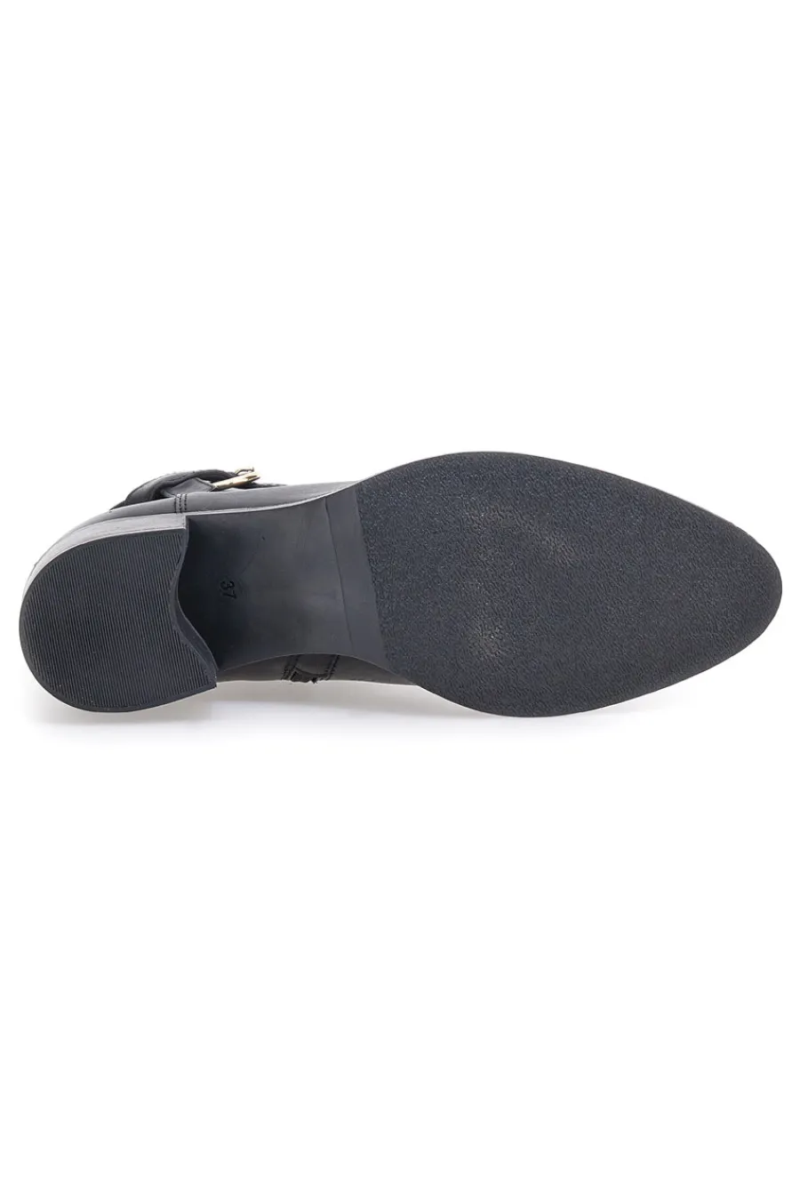 Stivaletti neri in pelle con tacco basso 852160-PITTARELLO CLASS Discount