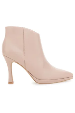 Stivaletti nude con tacco B1929Q20-MON DIEU New