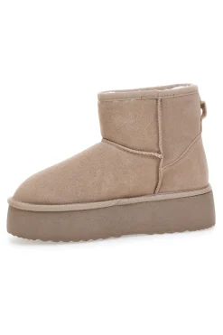 Stivaletti Pantofole suola platform e interno con pelo L1251-MON DIEU Best
