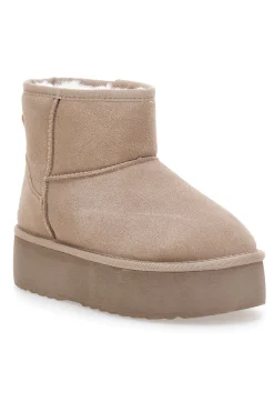 Stivaletti Pantofole suola platform e interno con pelo L1251-MON DIEU Best
