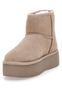 Stivaletti Pantofole suola platform e interno con pelo L1251-MON DIEU Best