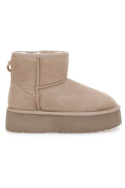 Stivaletti Pantofole suola platform e interno con pelo L1251-MON DIEU Best