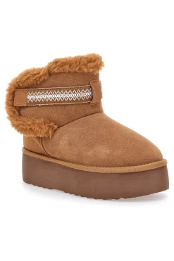 Stivaletti pantofole con pelo e suola platform L1264-MON DIEU Sale