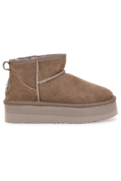 Stivaletti con Pelo e Tomaia in Pelle WD5002SA-MON DIEU Best