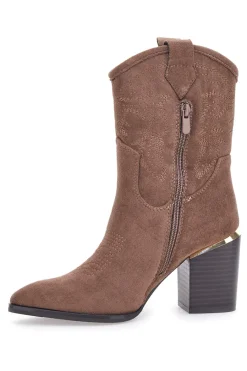 Stivaletti Texani Marroni 23056-MON DIEU Outlet