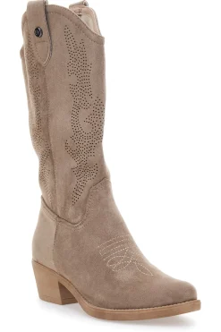 Stivaletti Texani Taupe con Rimani CAFE' COST Q903A1-CAFÈ COST Online