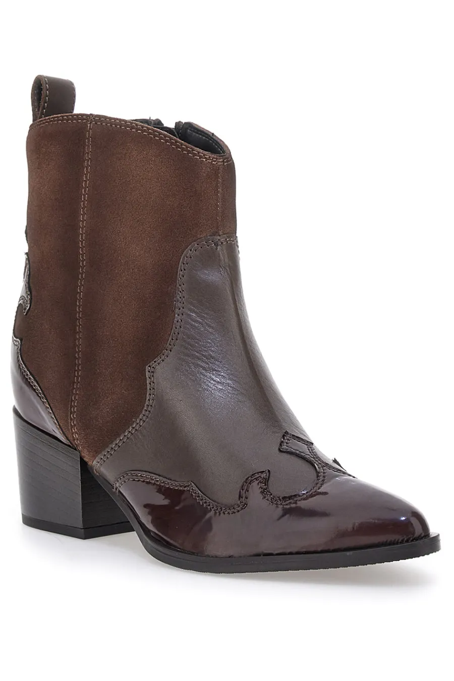 Stivaletti Texani In Vera Pelle 54265-PITTARELLO GLAM Online