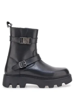 Stivaletto Biker Vera Pelle 6654-PITTARELLO ROCK Sale