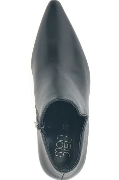 Stivaletto nero a punta con tacco a rocchetto B8830Q8820Q11-MON DIEU Outlet