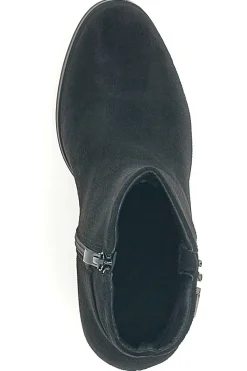 Stivaletto nero effetto camoscio con tacco Alto 370-ENERGY Discount