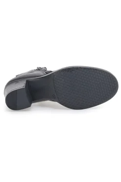 Stivaletto 10 Nero Vera Pelle-PITTARELLO CLASS Outlet