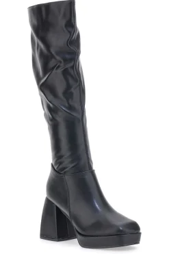 Stivali Alti con Tacco Neri 27274-PUSHY WAMP Best