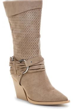 Stivali Beige traforati con fibbie Cafe' cost P723-CAFÈ COST Best