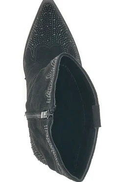 Stivali Camperos Neri con brillanti 505-THE FIRST New