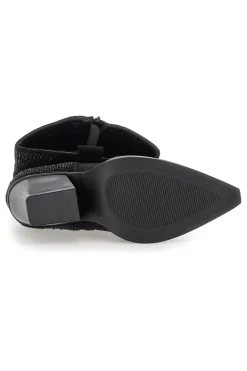 Stivali Camperos Neri con brillanti 505-THE FIRST New