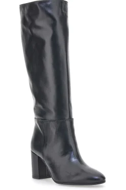 Stivali con tacco 701 Neri Vera Pelle-PITTARELLO LOOK Outlet
