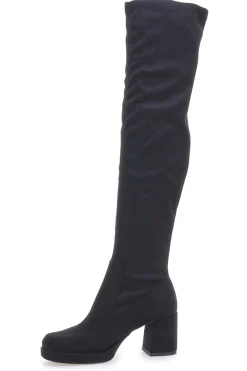 Stivali Neri da Donna spora il ginocchio Con Tacco 43105-PITTARELLO COUTURE Sale