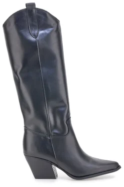 Stivali neri in vera pelle stile texano TEX902-PITTARELLO LOVE Online