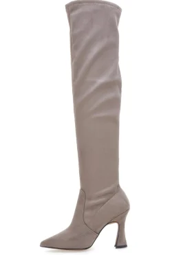 Stivali Overknee 706 Fango Scamosciato-PITTARELLO Outlet