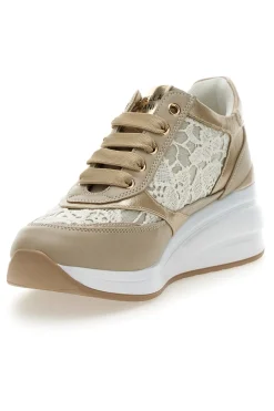 Stringate con Platform e Decorazioni Ricamate 51051-MARIELLA BURANI Clearance