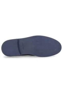 Stringate in Vera Pelle Pittarello 52031 Blu
