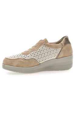 Stringate Marroni con Platform e Lacci Elastici MDSS25T13-PRIMA RIGA Hot