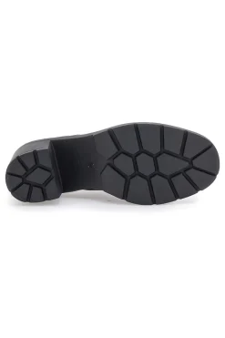 Stringate nere con tacco a blocco 477-THE FIRST Hot