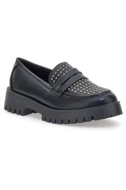 JN10125 e Loafer mit Nieten und Profilsohle-TALEMI Hot