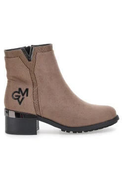 farbene Stiefeletten mit Obermaterial in Wildlederoptik Gian Marco Venturi TR0304-GMV New