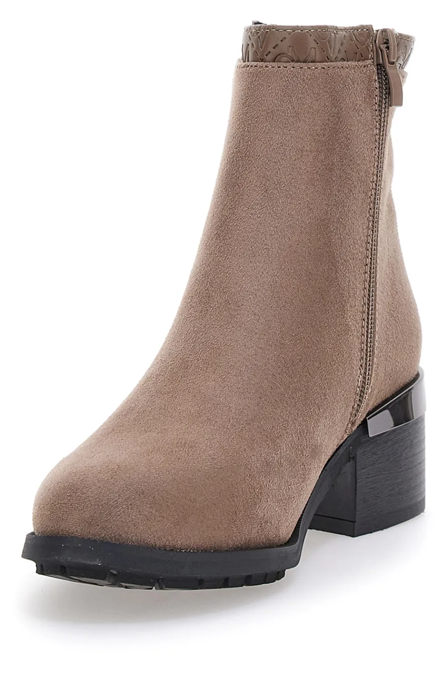 farbene Stiefeletten mit Obermaterial in Wildlederoptik Gian Marco Venturi TR0304-GMV New