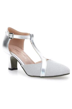 6554 ne T-Riemen-Tanzschuhe mit Echtledersohle-THE FIRST DANCE Outlet
