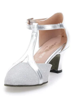 6554 ne T-Riemen-Tanzschuhe mit Echtledersohle-THE FIRST DANCE Outlet