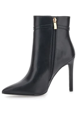 P626 e Stiefeletten mit hohem Absatz und goldenem Riemen-THE FIRST Hot