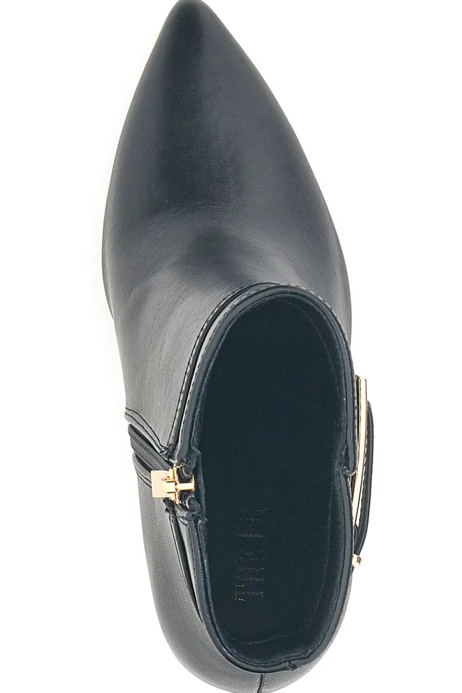 P626 e Stiefeletten mit hohem Absatz und goldenem Riemen-THE FIRST Hot